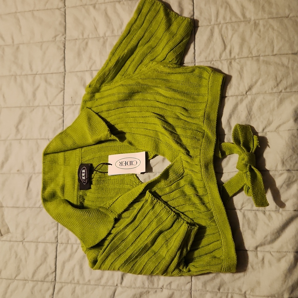 Cider Knit Crop Sweater